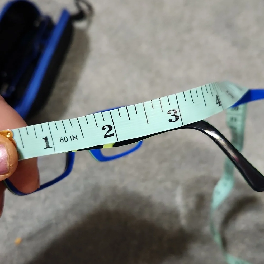 Youth Ray ban blue and green glasses